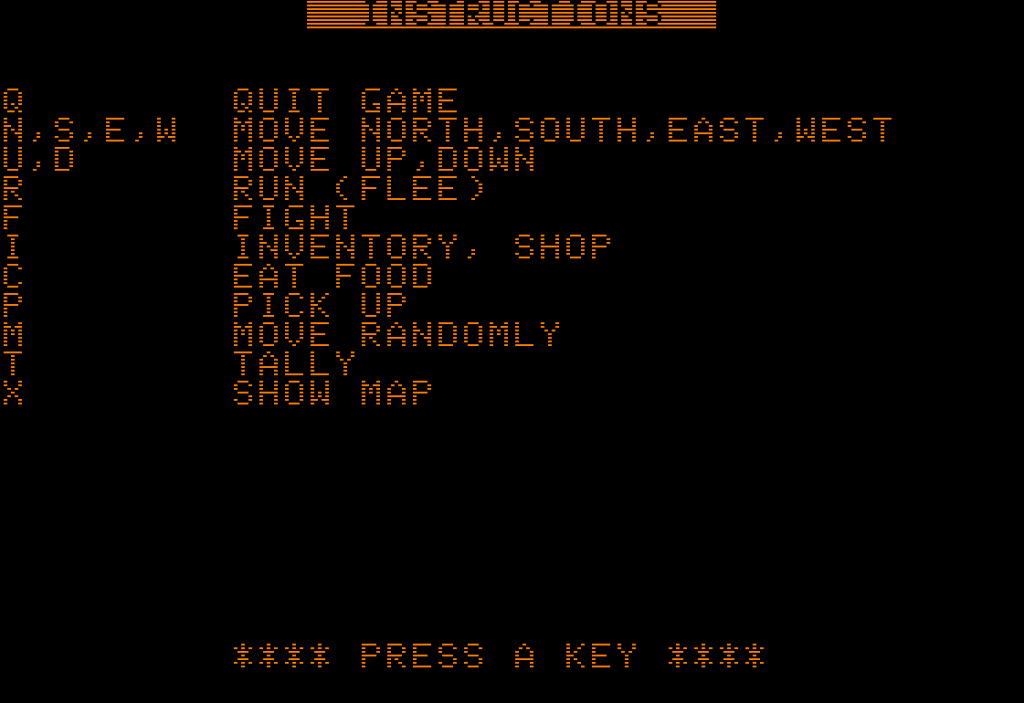 Werewolves and Wanderer including a dynamic map – Retroprogrammez